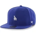 petten-plat-blauw-snapback-van-los-angeles-dodgers-mlb-van-47-brand