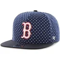 petten-plat-marineblauw-snapback-estampado-de-cruces-van-boston-red-sox-mlb-van-47-brand