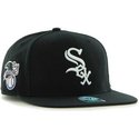 47-brand-flat-brim-side-logo-mlb-chicago-white-sox-smooth-black-snapback-cap