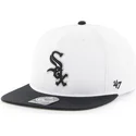 petten-plat-wit-snapback-lateral-van-chicago-white-sox-mlb-van-47-brand