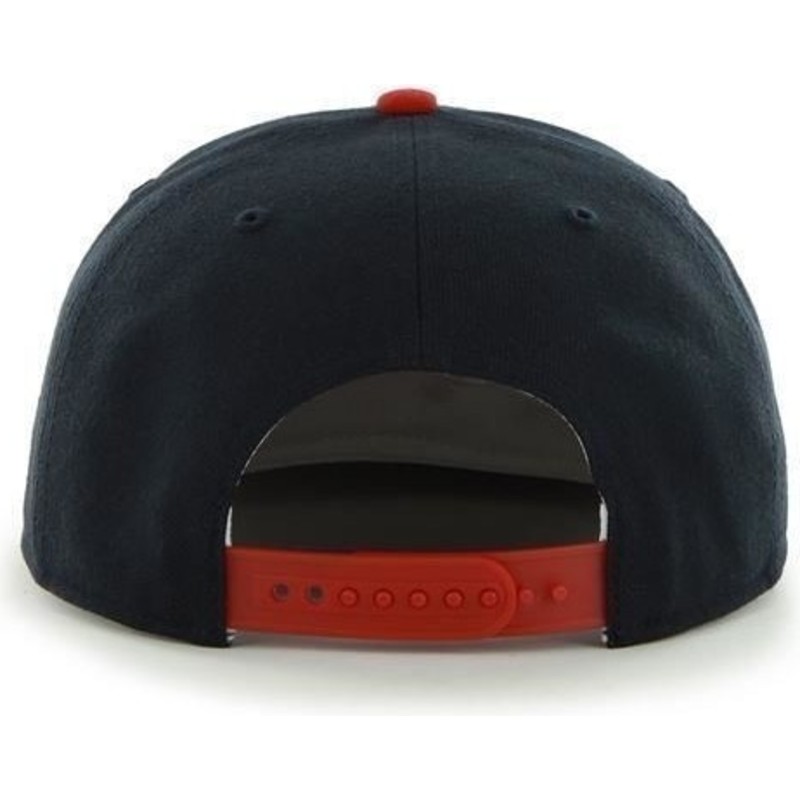47-brand-flat-brim-old-logo-side-logo-mlb-cleveland-indians-smooth-navy-blue-snapback-cap