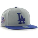 petten-plat-grijs-snapback-lisa-lateral-van-los-angeles-dodgers-mlb-van-47-brand