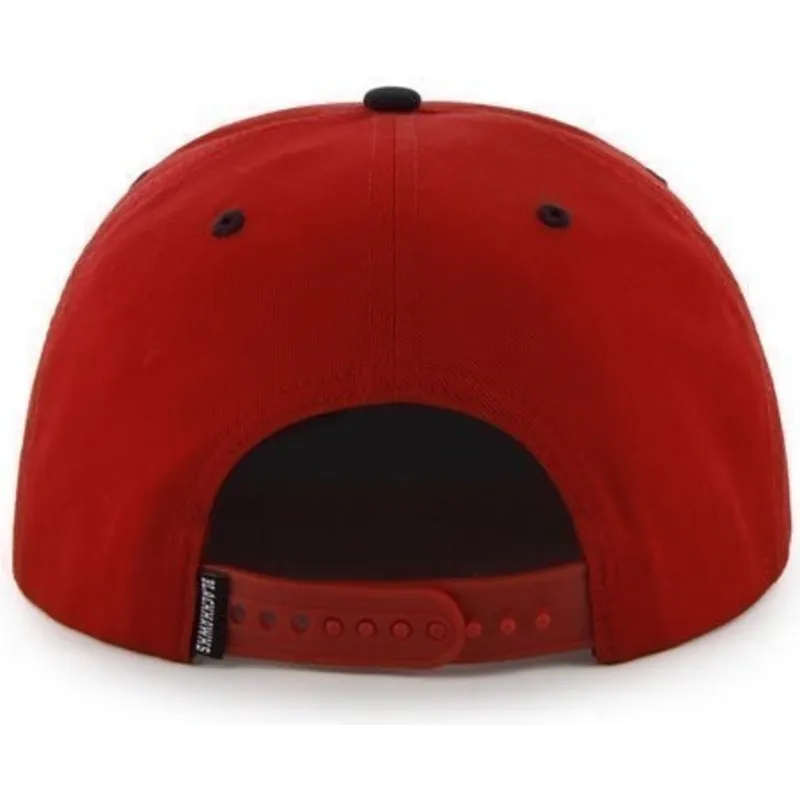 petten-plat-rood-snapback-van-chicago-blackhawks-nhl-van-47-brand petten-plat-rood-snapback-van-chicago-blackhawks-nhl-van-47-brand