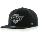 petten-plat-zwart-snapback-lisa-van-los-angeles-kings-nhl-van-47-brand