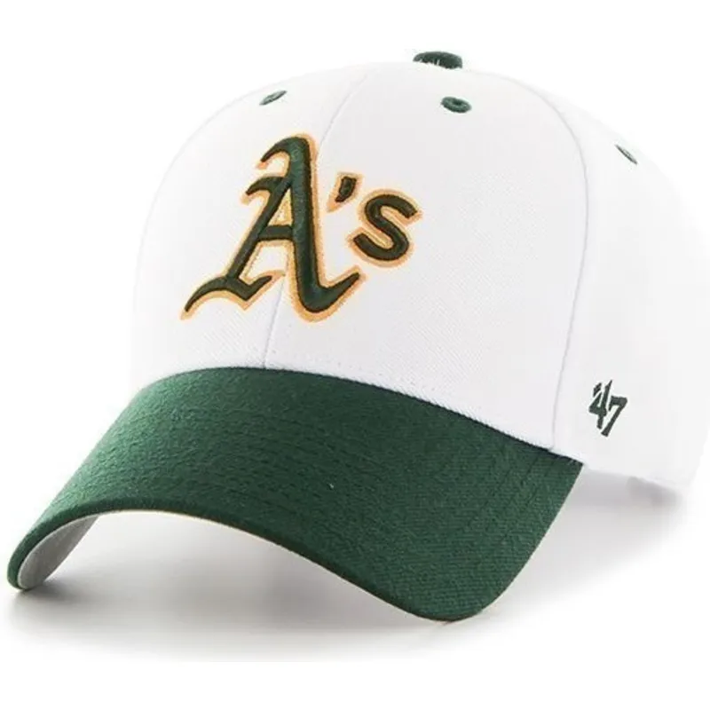 petten-gebogen-wit-verstelbaar-van-oakland-athletics-mlb-van-47-brand petten-gebogen-wit-verstelbaar-van-oakland-athletics-mlb-van-47-brand