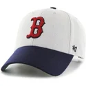 petten-gebogen-grijs-verstelbaar-van-boston-red-sox-mlb-van-47-brand