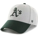 petten-gebogen-grijs-verstelbaar-van-oakland-athletics-mlb-van-47-brand