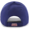 cappellino-visiera-curva-blu-tinta-unita-di-mlb-chicago-cubs-di-47-brand