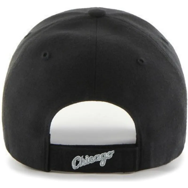 petten-gebogen-zwart-verstelbaar-van-chicago-white-sox-mlb-van-47-brand petten-gebogen-zwart-verstelbaar-van-chicago-white-sox-mlb-van-47-brand