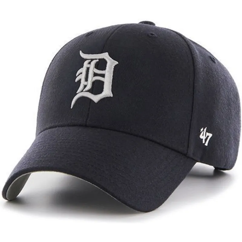 petten-gebogen-marineblauw-verstelbaar-van-detroit-tigers-mlb-van-47-brand