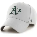 petten-gebogen-grijs-verstelbaar-van-oakland-athletics-mlb-van-47-brand