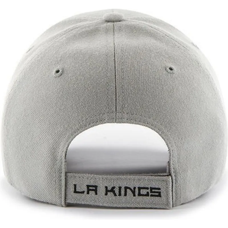 petten-gebogen-grijs-verstelbaar-van-los-angeles-kings-nhl-van-47-brand