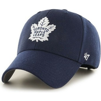 Gorra visera curva azul marino de NHL Toronto Maple Leafs de 47 Brand