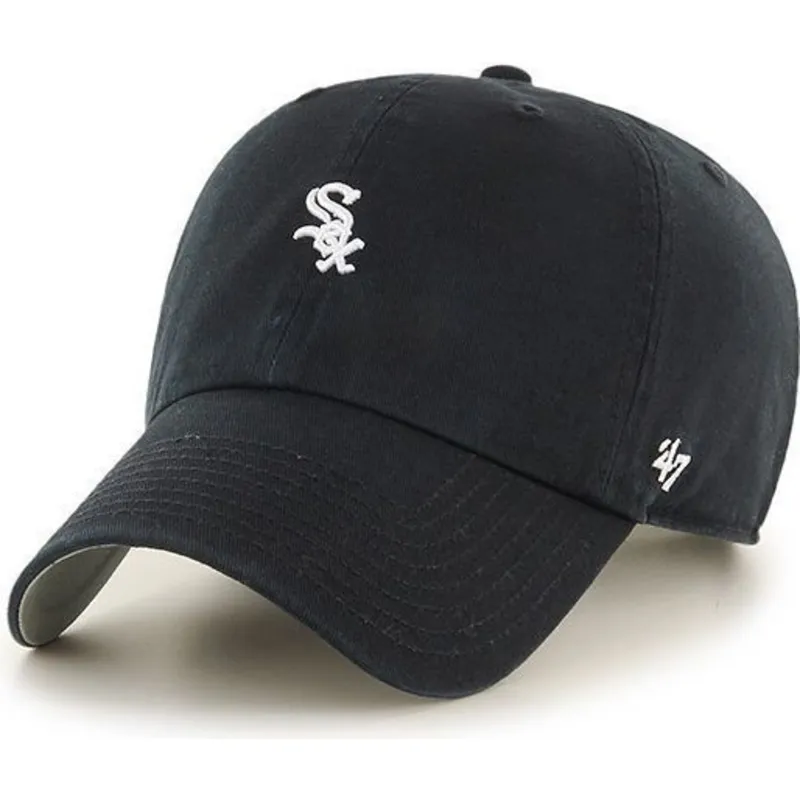 petten-gebogen-zwart-verstelbaar-van-chicago-white-sox-nhl-van-47-brand