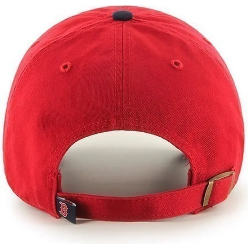 petten-gebogen-rood-verstelbaar-van-boston-red-sox-mlb-van-47-brand
