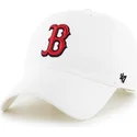 petten-gebogen-wit-verstelbare-band-frontal-van-boston-red-sox-mlb-van-47-brand