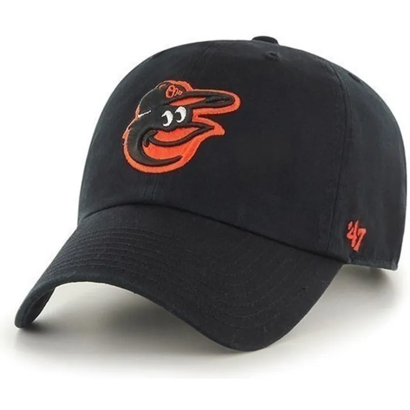 petten-gebogen-zwart-verstelbaar-van-baltimore-orioles-mlb-van-47-brand