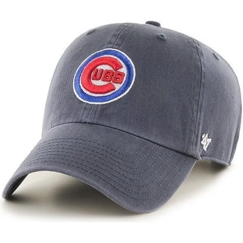 petten-gebogen-marineblauw-verstelbaar-van-chicago-cubs-mlb-van-47-brand