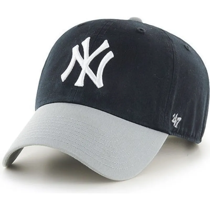 petten-gebogen-zwart-verstelbare-band-frontal-grande-van-new-york-yankees-mlb-van-47-brand