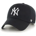 petten-gebogen-zwart-verstelbare-band-voor-kinderen-van-new-york-yankees-mlb-van-47-brand