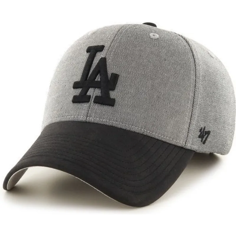 petten-gebogen-grijs-verstelbaar-van-los-angeles-dodgers-mlb-van-47-brand