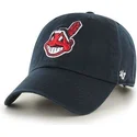 petten-gebogen-marineblauw-verstelbaar-van-cleveland-indians-mlb-van-47-brand