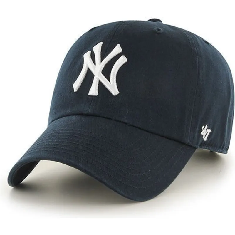 petten-gebogen-marineblauw-verstelbaar-van-new-york-yankees-mlb-van-47-brand petten-gebogen-marineblauw-verstelbaar-van-new-york-yankees-mlb-van-47-brand