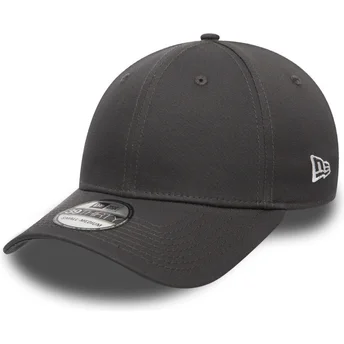 Petten gebogen grijs fitted 39THIRTY Basic Flag van New Era