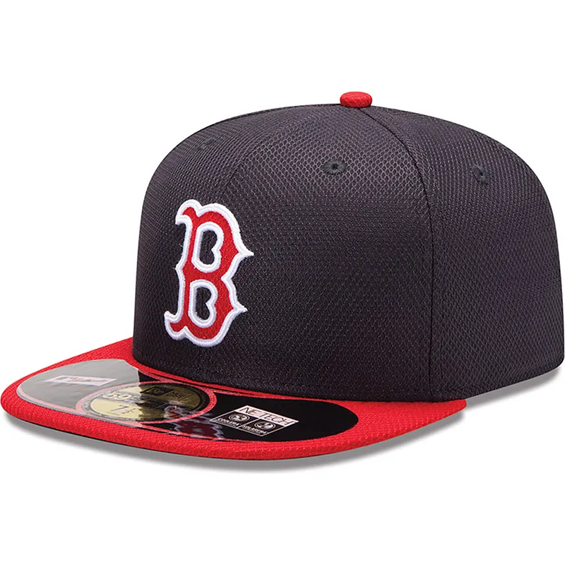 petten-plat-rood-fitted-59fifty-diamond-era-van-boston-red-sox-mlb-van-new-era