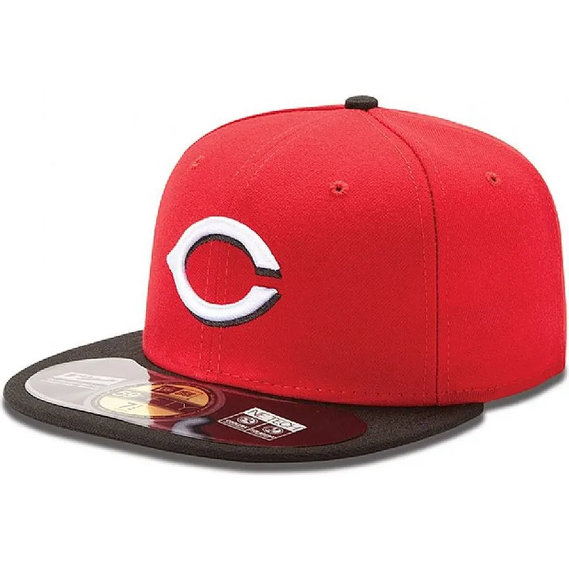 petten-plat-rood-fitted-59fifty-authentic-on-field-van-cincinnati-reds-mlb-van-new-era petten-plat-rood-fitted-59fifty-authentic-on-field-van-cincinnati-reds-mlb-van-new-era