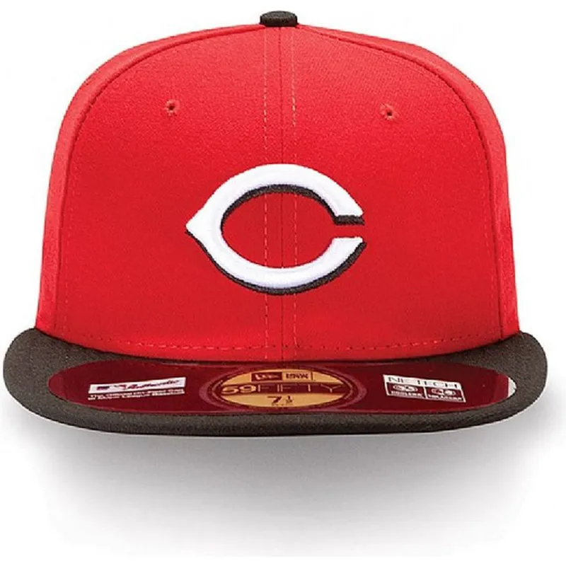 petten-plat-rood-fitted-59fifty-authentic-on-field-van-cincinnati-reds-mlb-van-new-era petten-plat-rood-fitted-59fifty-authentic-on-field-van-cincinnati-reds-mlb-van-new-era