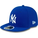 petten-plat-blauw-aangepast-voor-kinderen-59fifty-essential-van-new-york-yankees-mlb-van-new-era