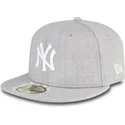 petten-plat-grijs-aangepast-voor-kinderen-59fifty-essential-van-new-york-yankees-mlb-van-new-era