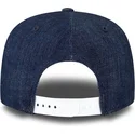 petten-plat-marineblauw-snapback-9fifty-essential-denim-van-new-york-yankees-mlb-van-new-era