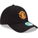 cappellino-visiera-curva-nero-regolabile-9forty-essential-di-manchester-united-football-club-di-new-era