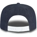 petten-plat-marineblauw-snapback-voor-kinderen-9fifty-essential-denim-van-new-york-yankees-mlb-van-new-era